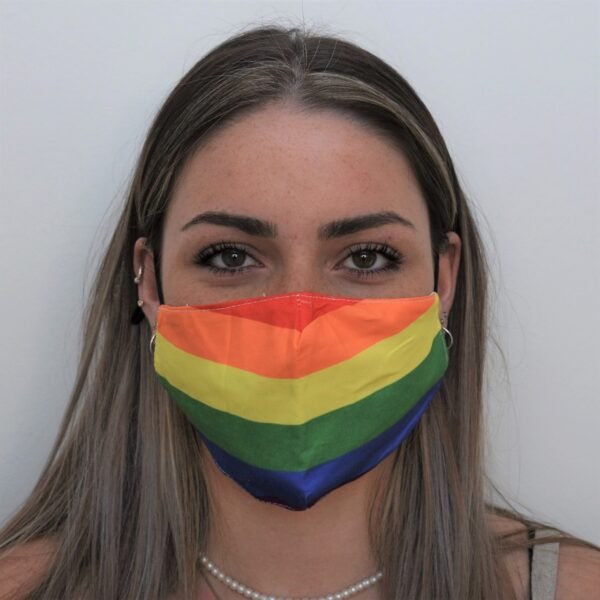 Pride Flag Mask